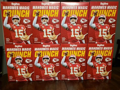 Mahomes magical crunch breakfast cereal